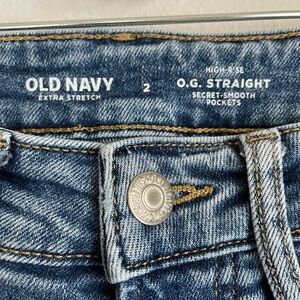 Old Navy Blue Denim High Rise Jeans